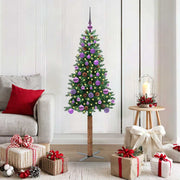Kerstboom 150 cm groen PVC dennenhout