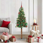 Kerstboom groen 150 cm PVC dennenhout