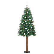 Kerstboom groen 180 cm PVC dennenhout