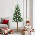 Kerstboom 180 cm groen PVC dennenhout