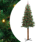 Kerstboom 210 cm groen PVC dennenhout