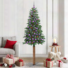 Kerstboom groen 210 cm PVC dennenhout