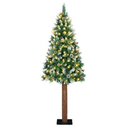 Kerstboom groen 180 cm PVC dennenhout