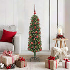 Artificial Christmas Tree Green 120 cm PVC and Steel and Plastic