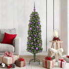Kunstkerstboom 150 cm groen PVC staal