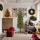 Kunstkerstboom 180 cm groen PVC