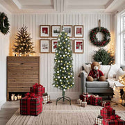 Kunstkerstboom 180 cm groen PVC staal