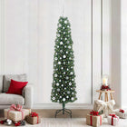 Kunstkerstboom 210 cm PVC staal groen