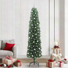 Kunstkerstboom 240 cm groen PVC staal