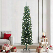 Kunstkerstboom 240 cm groen PVC staal