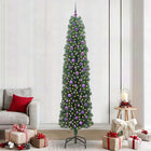 Kunstkerstboom 240 cm groen PVC staal