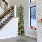 Kunstkerstboom PVC staal kunststof groen 270 cm