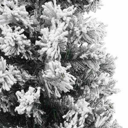 Kunstkerstboom Groen 120 cm PVC en Staal en Kunststof