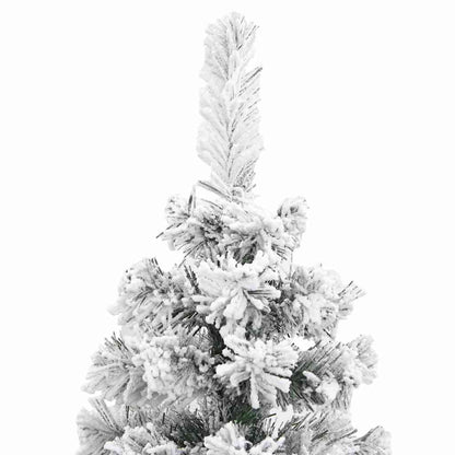 Kunstkerstboom Groen 120 cm PVC en Staal en Kunststof