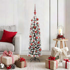 Kunstkerstboom groen 300 cm PVC staal