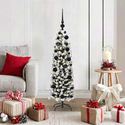Kunstkerstboom groen 120 cm PVC staal