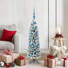Kunstkerstboom 120 cm groen PVC staal