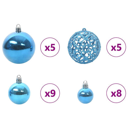 Kunstkerstboom Groen 120 cm PVC en Staal en Kunststof