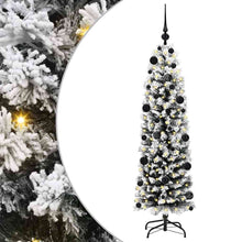 Kunstkerstboom Groen 150 cm PVC en Staal en Kunststof