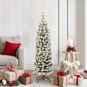 Kunstkerstboom 150 cm groen PVC staal