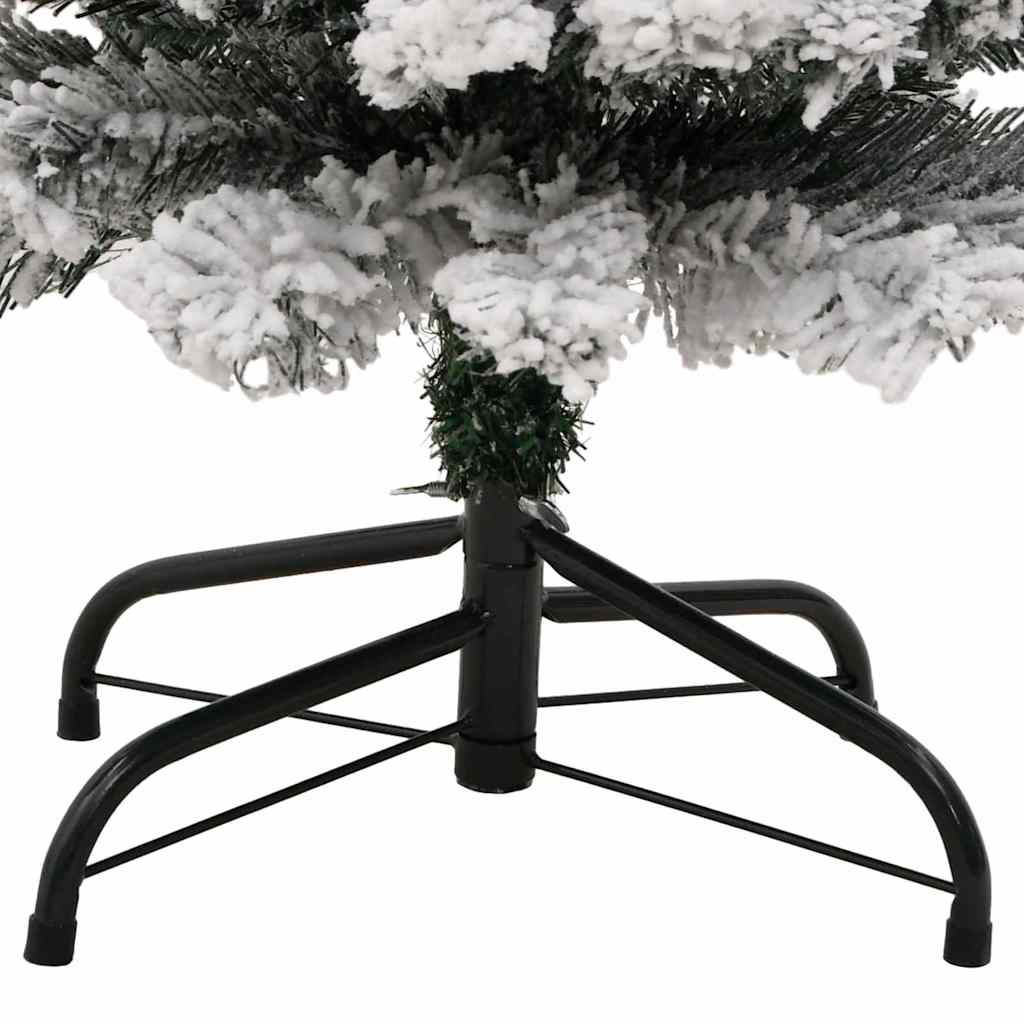 Kunstkerstboom Groen 150 cm PVC en Staal en Kunststof