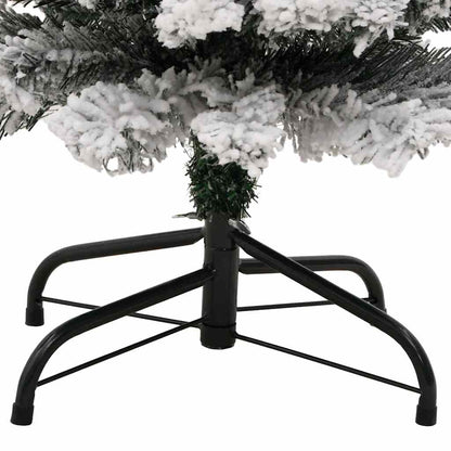 Kunstkerstboom Groen 150 cm PVC en Staal en Kunststof