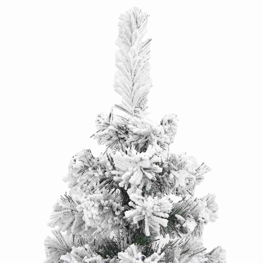 Kunstkerstboom Groen 150 cm PVC en Staal en Kunststof