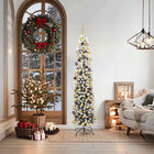 Kunstkerstboom 180 cm groen PVC staal