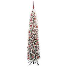 Kunstkerstboom Groen 180 cm PVC en Staal en Kunststof