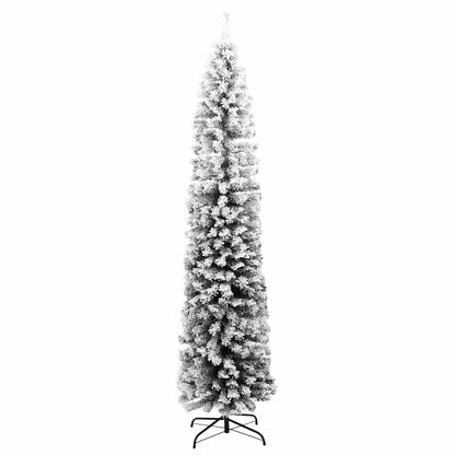 Kunstkerstboom Groen 180 cm PVC en Staal en Kunststof