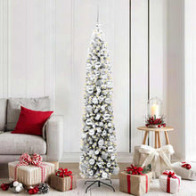Kunstkerstboom Groen 180 cm PVC en Staal en Kunststof
