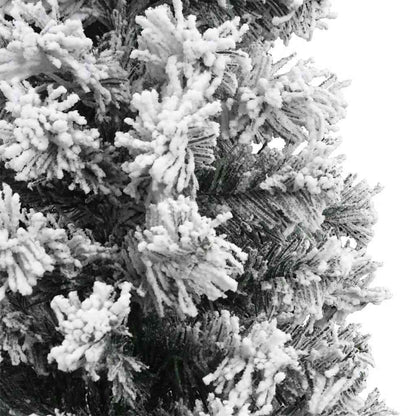 Kunstkerstboom Groen 210 cm PVC en Staal en Kunststof