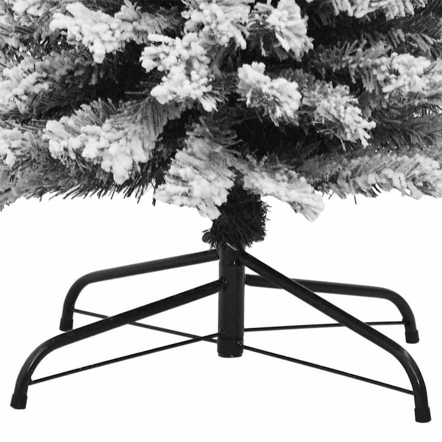 Slanke Kerstboom Groen 55 x 55 x 210 cm Kunststof en metaal