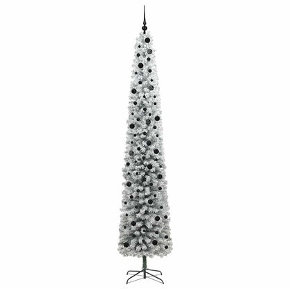 Kunstkerstboom Groen 300 cm PVC en Staal en Kunststof