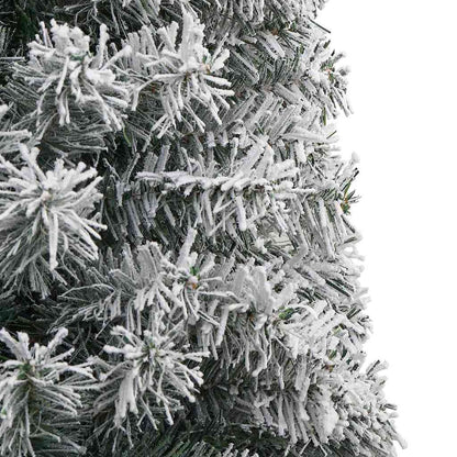 Kunstkerstboom Groen 300 cm PVC en Staal en Kunststof