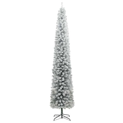 Kunstkerstboom Groen 300 cm PVC en Staal en Kunststof