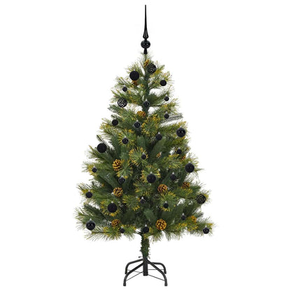Kunstmatige Scharnier Kerstboom met Cones Groen 150 cm