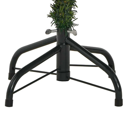 Kunstmatige Scharnier Kerstboom met Cones Groen 150 cm