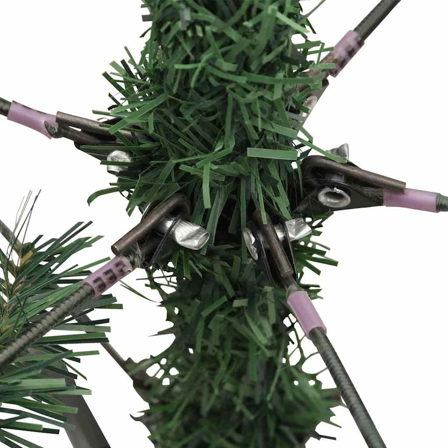 Kunstmatige Scharnier Kerstboom met Cones Groen 150 cm