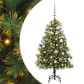Kunstmatige Scharnier Kerstboom met Cones Groen 150 cm