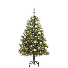 Kunstmatige Scharnier Kerstboom met Cones Groen 150 cm
