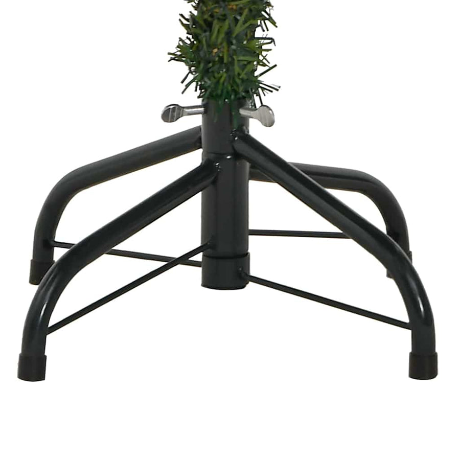 Kunstmatige Scharnier Kerstboom met Cones Groen 150 cm