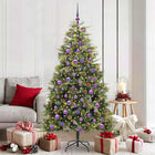 Kunstmatige Scharnier Kerstboom met Cones Groen 180 cm