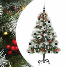 Kunstkerstboom Groen En Wit Pvc En Metaal En Plastic 150 cm
