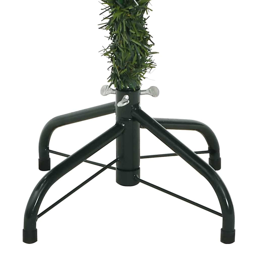 Kunstkerstboom Groen En Wit Pvc En Metaal En Plastic 150 cm