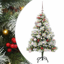 Kunstkerstboom Groen En Wit Pvc En Metaal En Plastic 150 cm