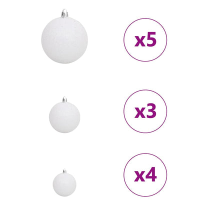 Kunstkerstboom met 150 LED Groen 150 cm PVC en Plastic en Staal