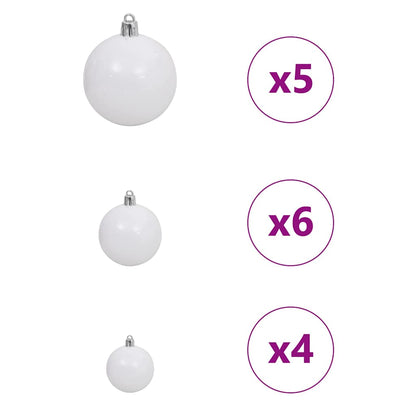 Kunstkerstboom met 150 LED Groen 150 cm PVC en Plastic en Staal