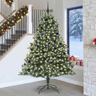 Kunstkerstboom 240 cm groen met 300 LED