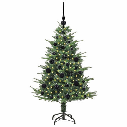 Artificial Pre-lit Kerstboom met Ballenset Groen 120 cm